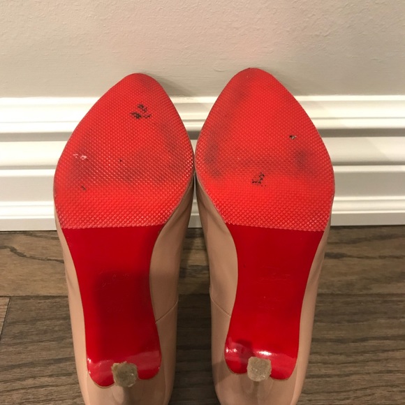 Christian Louboutin Nude Rolando 38.5 or 8 (120mm) - Picture 5 of 5